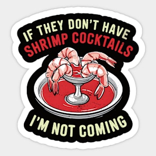 Shrimp Cocktail Lover Sticker